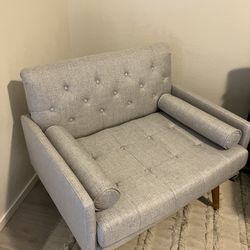 Light grey Loveseat Armchair