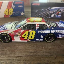 1:24 Jimmie Johnson #48 Lowe’s/power of pride. 2003 Monty Carlo