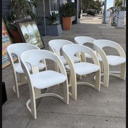 Mid Century Italian Dinner Chairs