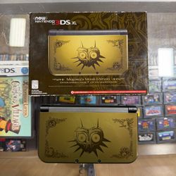New Nintendo 3DS XL Zelda Majoras Mask Limited Edition