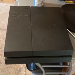 Ps4 With Cables 