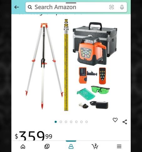 New. Still In Plastic Rap No Yard Stick And No Carrying Case But Same Model