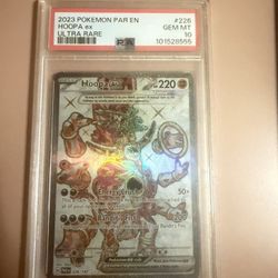 Hoopa EX PSA 10 Pokemon Card