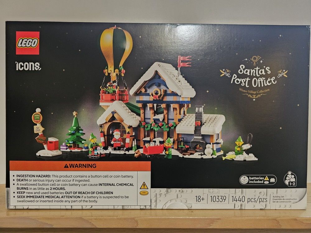 Santa's Post Office set 10339 Winter Holiday LEGO Icons CHRISTMAS