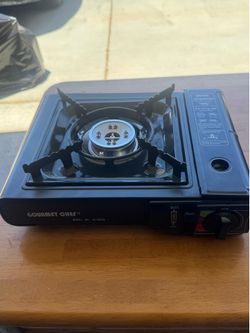 Gourmet Chef Portable Butane Gas Stove w/ Carrying Case