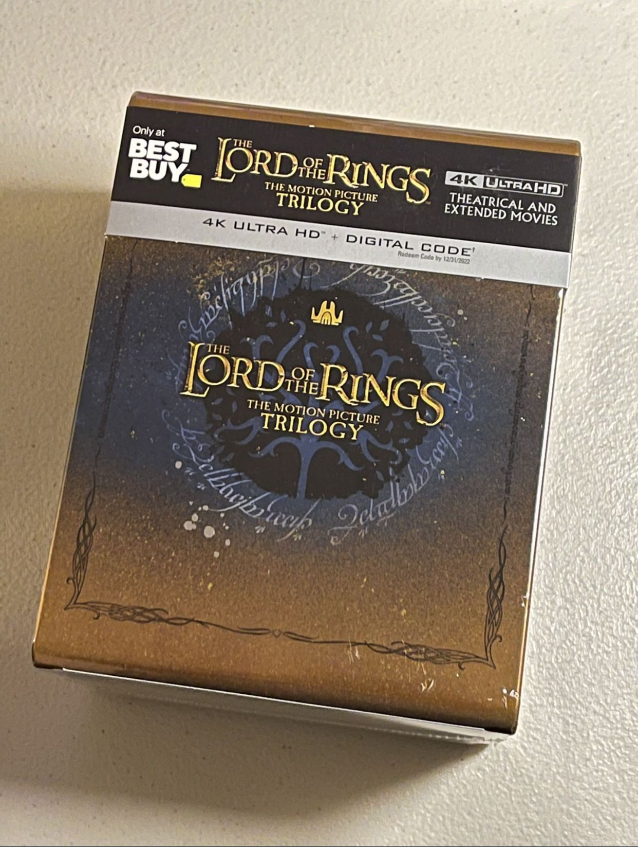 Lord Of The Rings Trilogy Steel book 