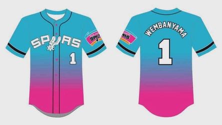💙🩷 Victor Wembanyama Fiesta Jersey