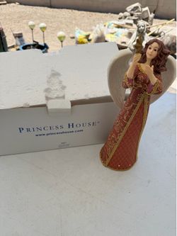 Princess House porcelain angel figurine (model #6981)