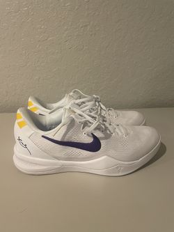 Nike Kobe 8 Protro Lakers Home HF9550-100 Men’s Size 8