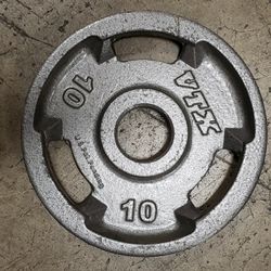 2x VTX 10lb Weight Plates Olympic Size 2" Hole