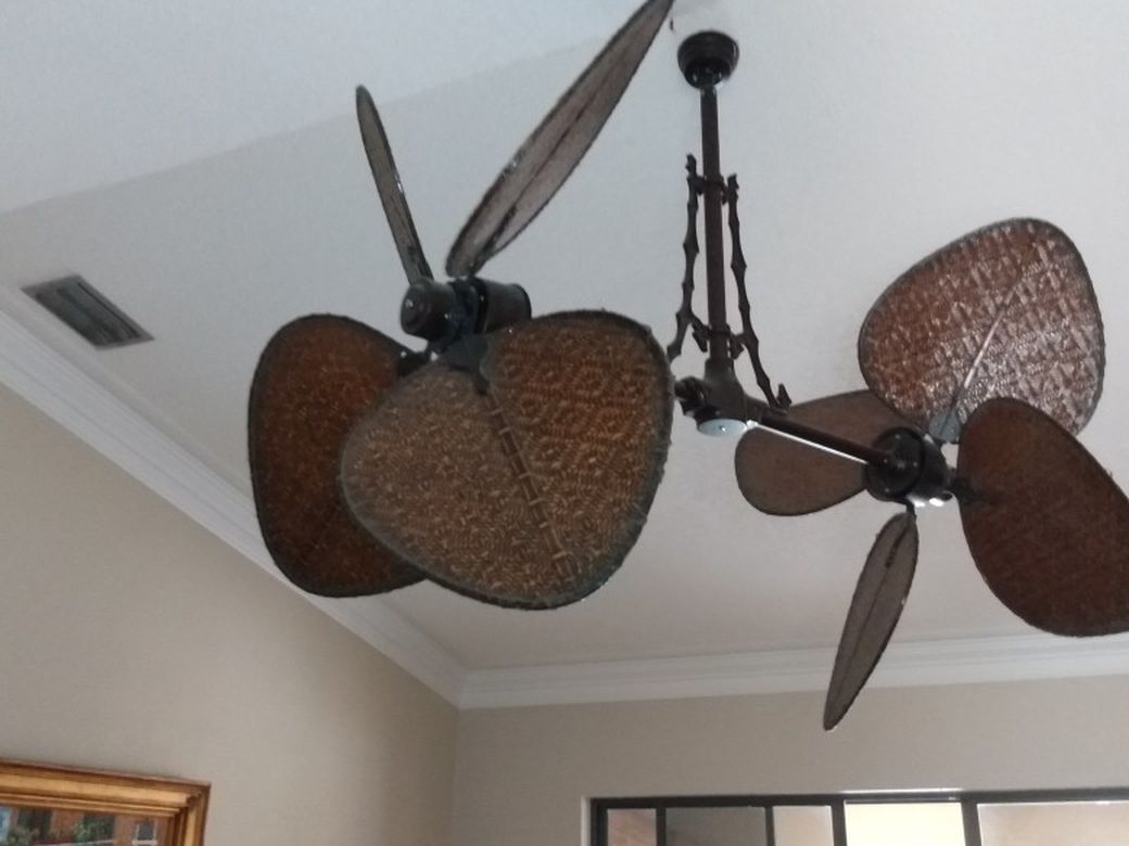 Fanamation Palisade Oil Rubbed Bronze Dubble Ceiling Fan
