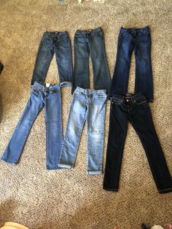 Old navy jeans size 8 girls