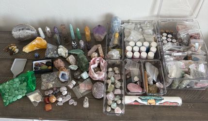 HUGE Crystal & Gemstone Collection