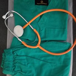Baby Toddler Doctor Scrubs Costume. Size 1