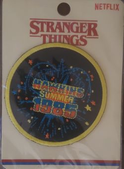 STRANGER THINGS IRON ON PATCH