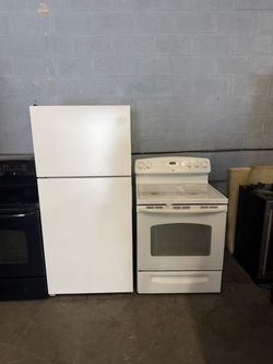 30” stove estufa refrigerador nevera fridge frigorífico good condition electric stove range