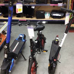 Bicycles, E-bikes, E-scooters Oh My  Our Spring Sale  Cash America Redmond 