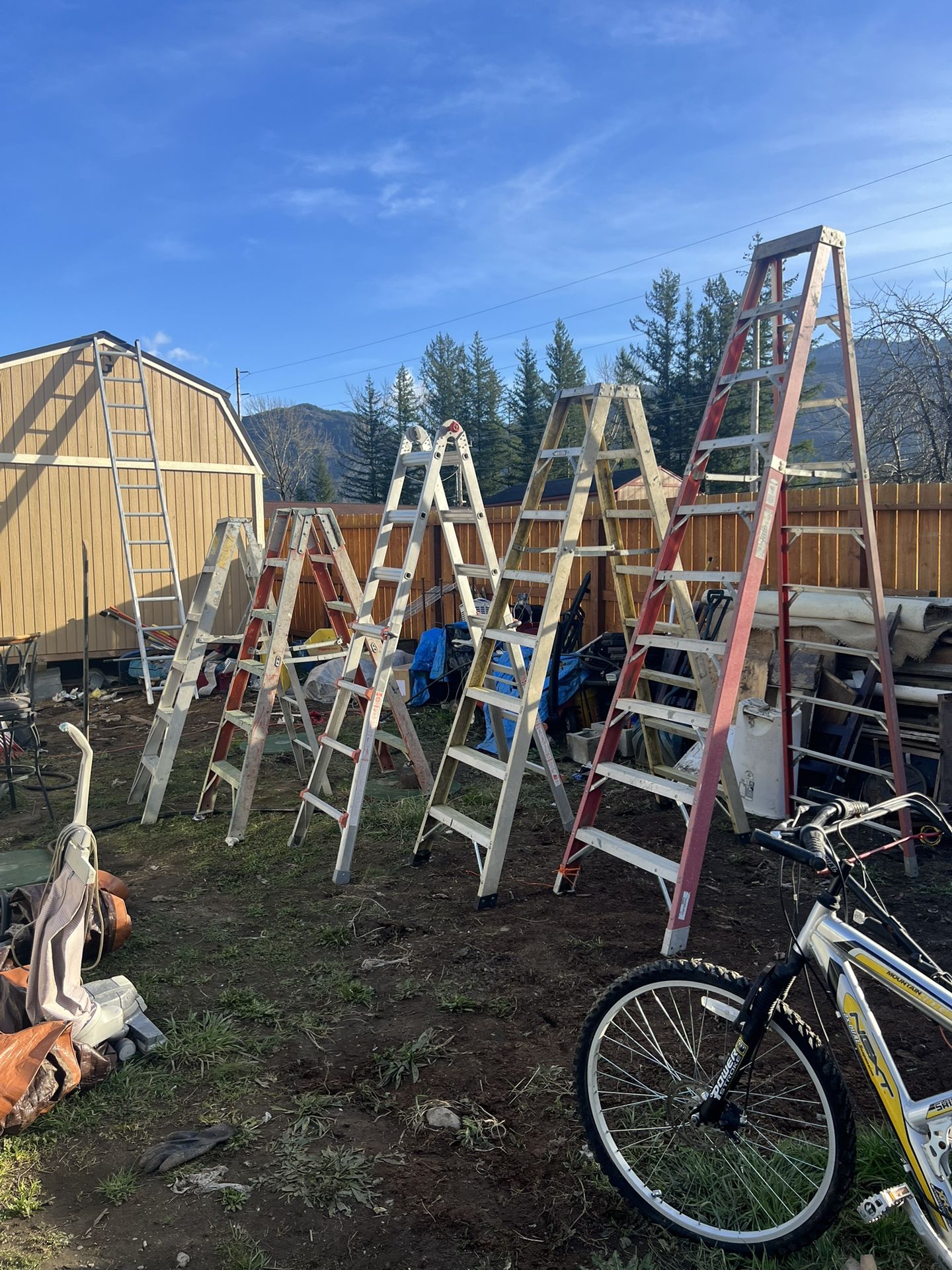 Variety Of Ladders Price Varies On Size
