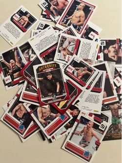 UFC card trading
