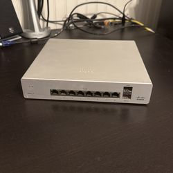 Cisco Meraki MS220-8P 8 Port PoE Switch