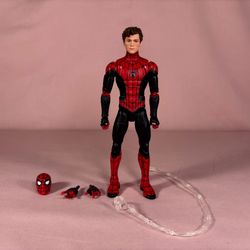 Marvel Legends Spider-Man Upgraded Suit Custom - Far From Home & No Way Home (2021 Walmart Exclusive) With Accessories