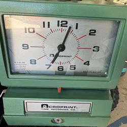 Acroprint 150 Automatic Mechanical Time Clock