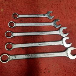 Vintage Upland Forge Combination Wrench Set