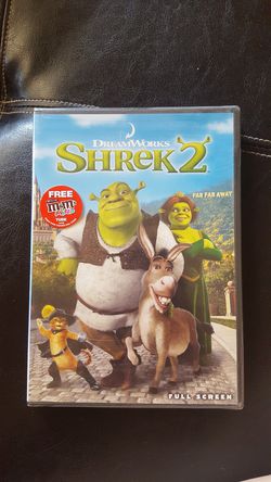 DVD, Shrek 2 movie, new