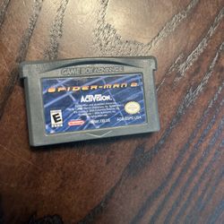 Spider-Man 2 (Nintendo Game Boy Advance, 2004) Cartridge 