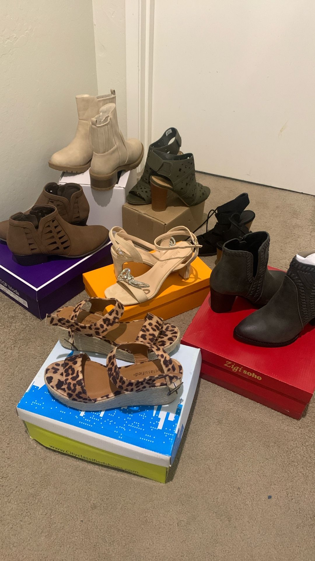 Women Booties & Heels