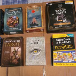 78 Tarot and oracle card lot