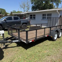 6.4x16 utility trailer