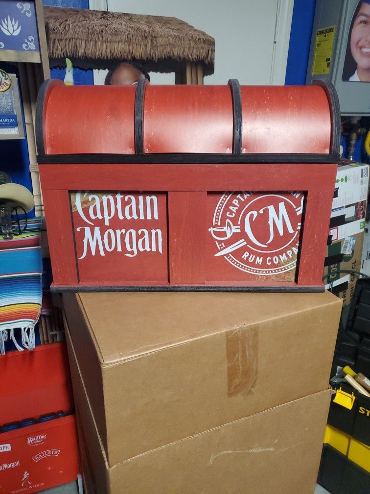 Captain Morgan Custom Treasure Chest