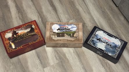 Avatar The Last Airbender Collector Box Set (Fire, Earth, Water)
