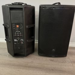 JBL EON 615 Speakers Excellent Condition 