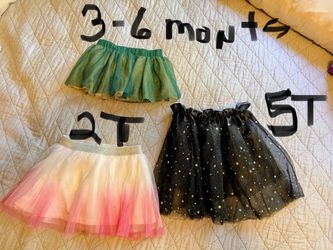 Girls Tutu Skirts $5 each