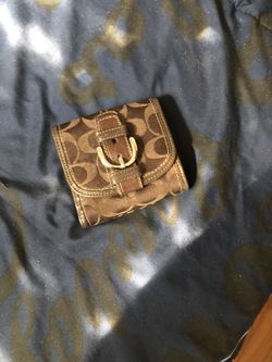 Coach wallet