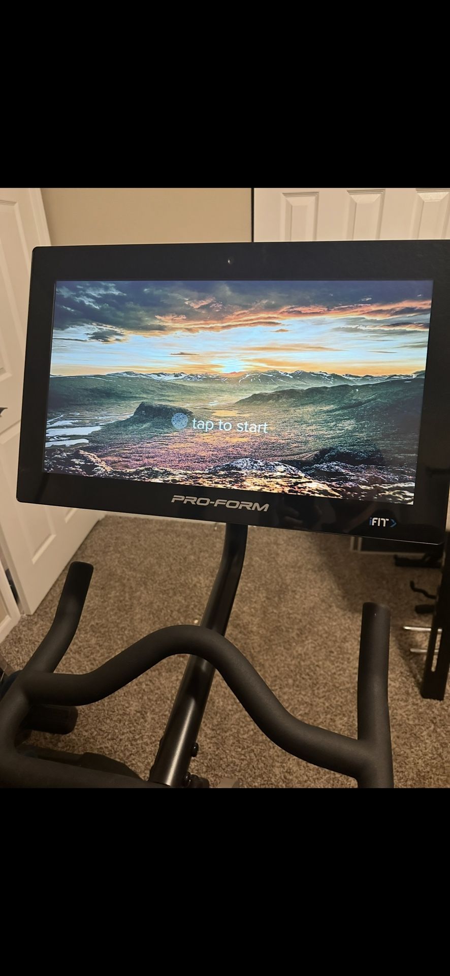 ProForm Cardio Bike w/ Large HD Monitor, Upgraded Seat + Weights – Excellent!