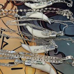 Colmillo De Coyote Plata 925