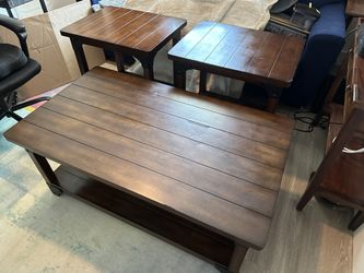 Coffee/End Table set from Living Spaces