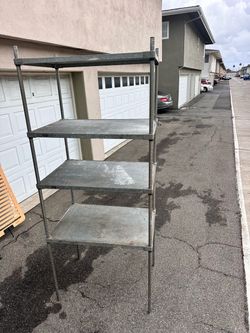 Metro industrial shelving unit
