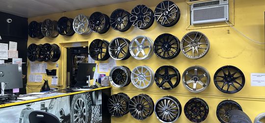 COMPACT CAR WHEELS AND TIRES $10 DOWN