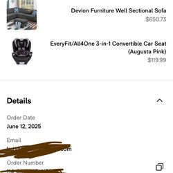 Brand New No Sectional Still In The Box