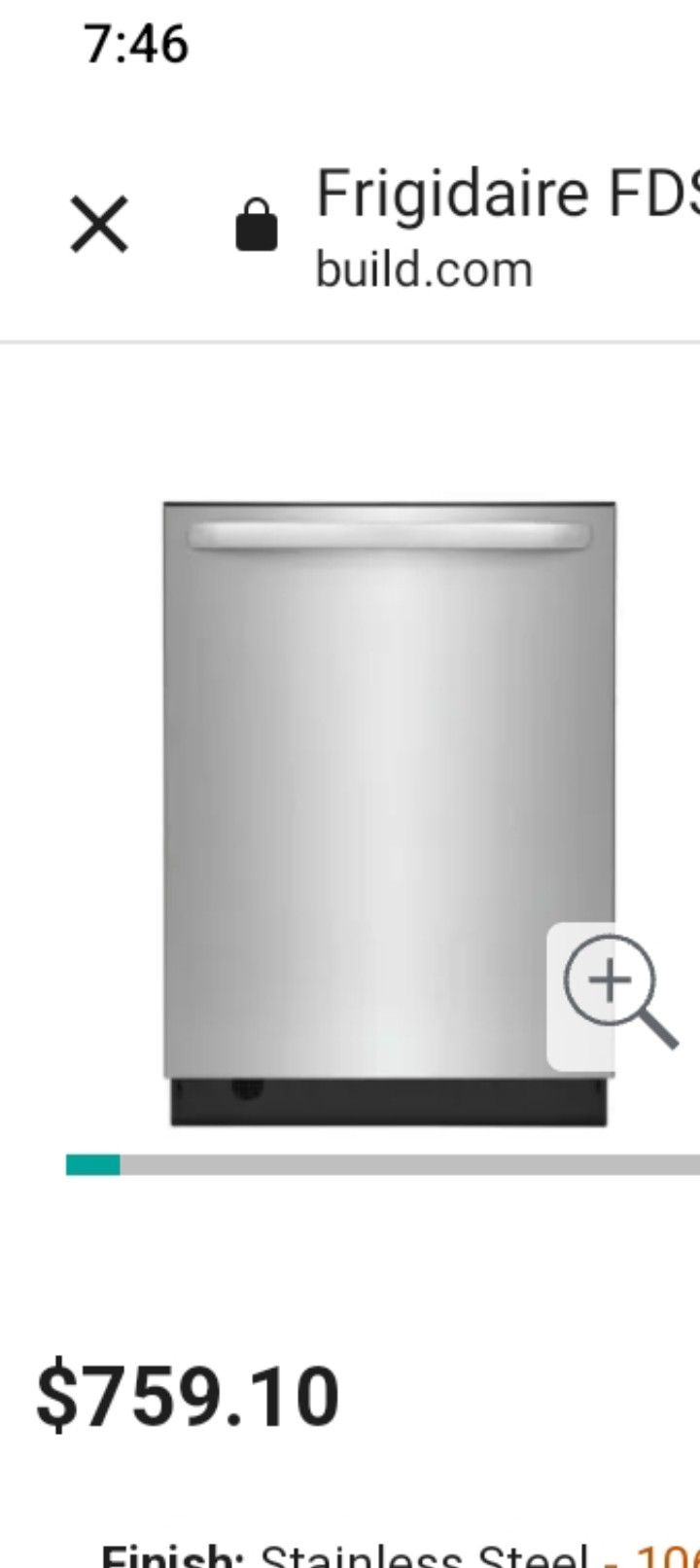 Frigidaire Stainless Steel Dishwashers