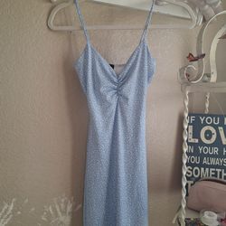 Windsor Blue Floral Mini Dress🤍💙 - XS