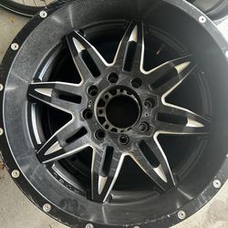 4 truck rims 22 by 10