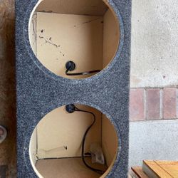 2-12” Subwoofer Box (sealed)