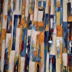 Multicolor painting.