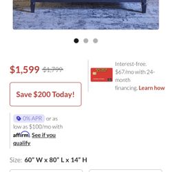 Brand new  stearn and foster queen mattress and box spring 