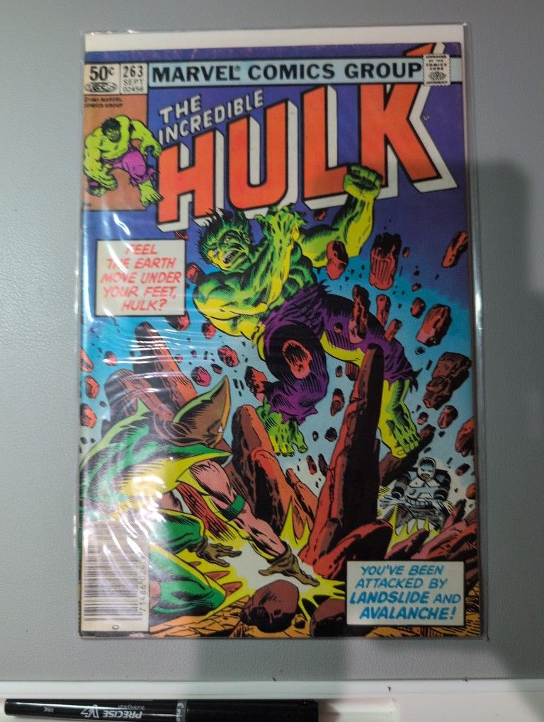 The Incredible Hulk 263 Newsstand FN
